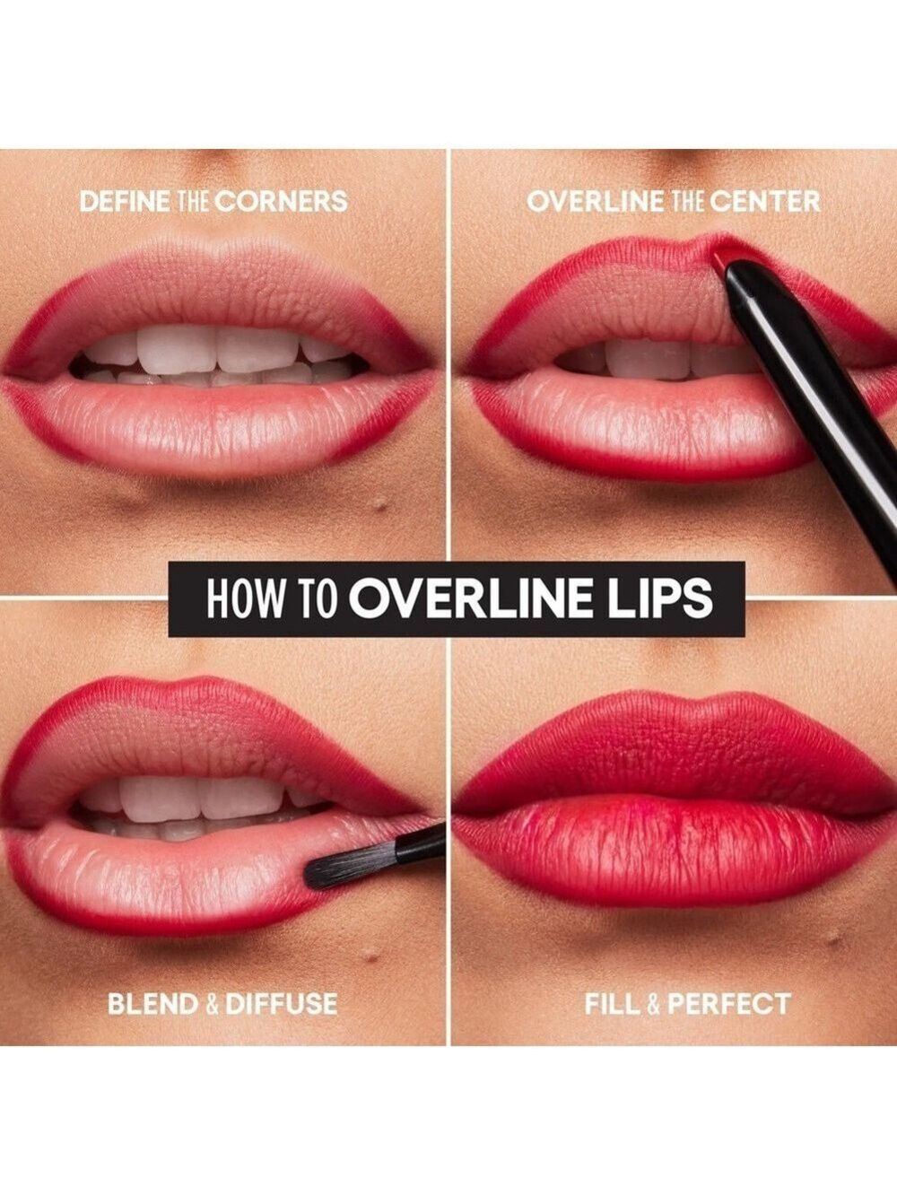 GXVE Pout to Get Real SAY WHATEVER Overlining Lip Liner | NEW | Matte | Clean - Picture 4 of 15